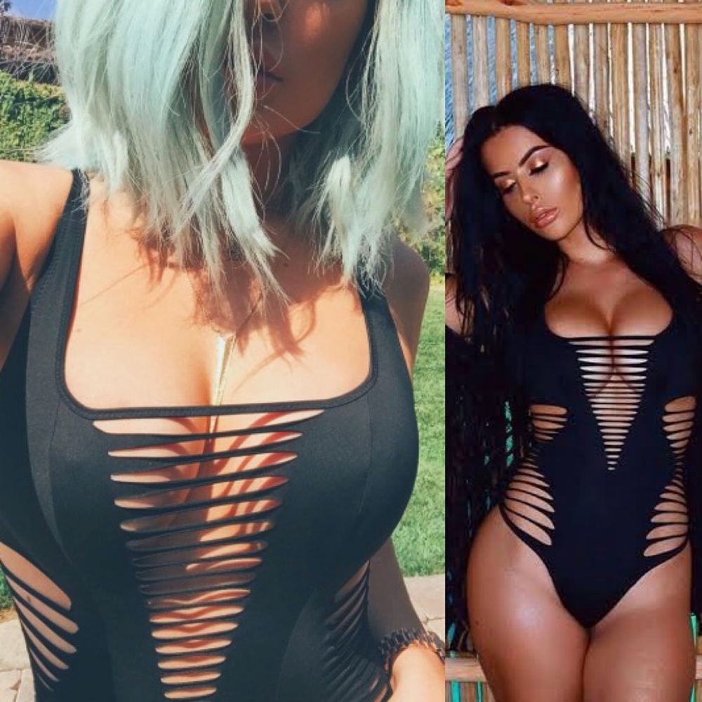 NWT 🖤 Black Monokini MED